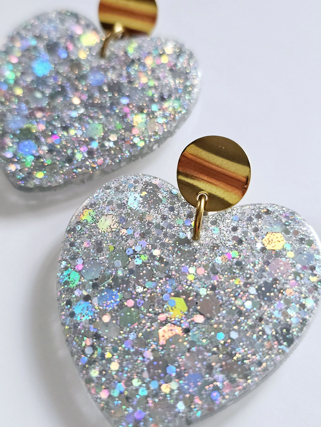 KISS&#039;KISS 1000 paillettes argentées 