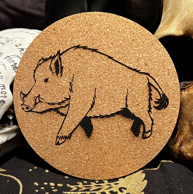 Dessous de verre - Forêt et Pêche