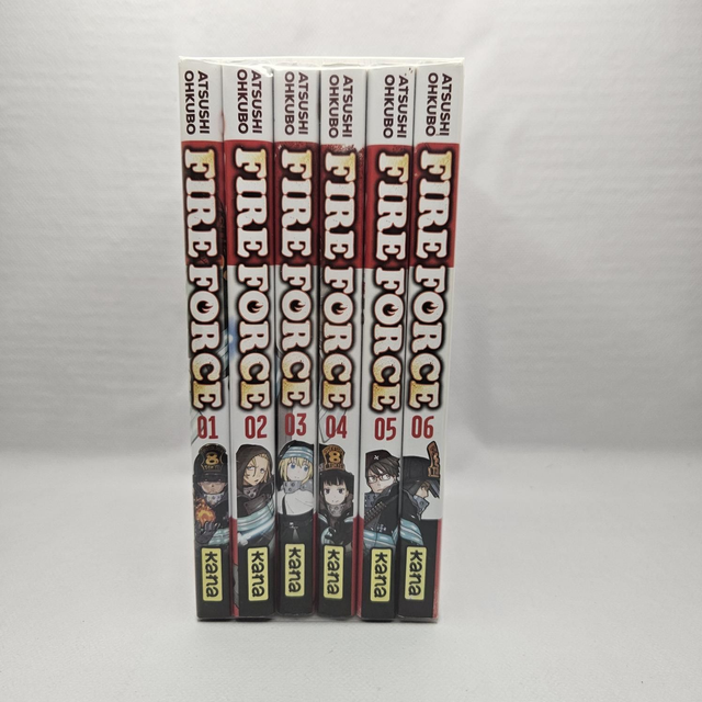 Pack Fire Force 1-6