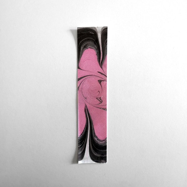 Marque-page Suminagachi