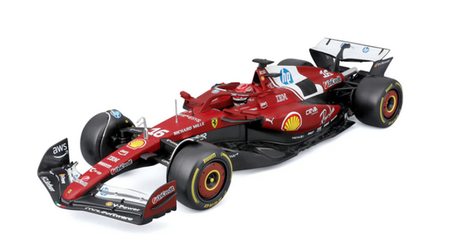 Ferrari SF-25 Ch. Leclerc Bburago 1:18 Formel 1
