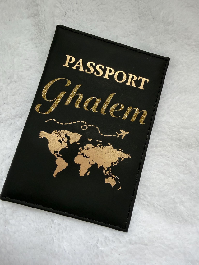 Protège-passeport personnalisé