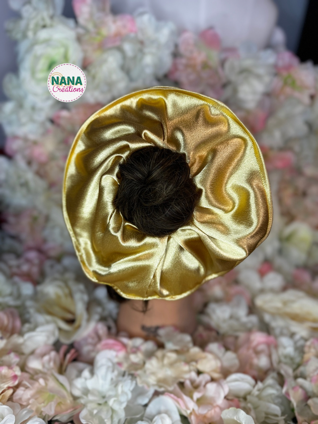 Chouchou Satin - Modèle Fleur - Lumière – Fait main