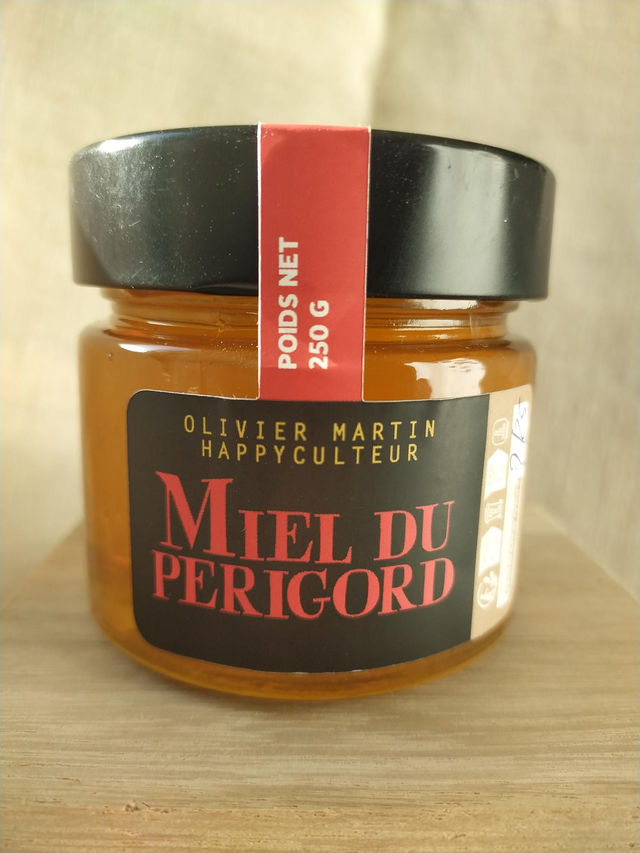 Miel Du Périgord Pot De 250g Récolte Estivale 
