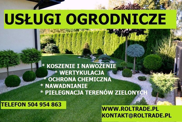 Uslugi ogrodnicze 