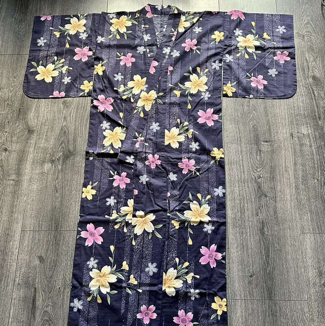 Yukata kimono coton