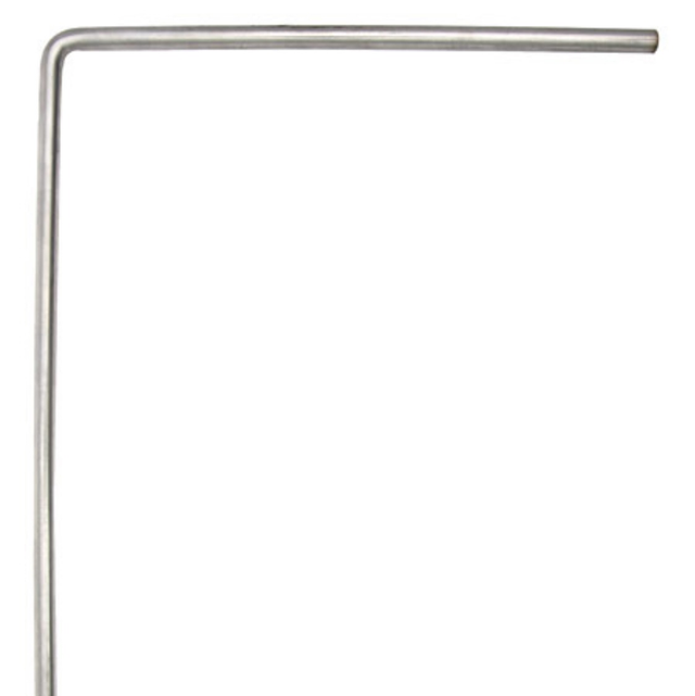 Extra long &quot;L&quot; Bar for Lowery Work Stand Silver/Grey 