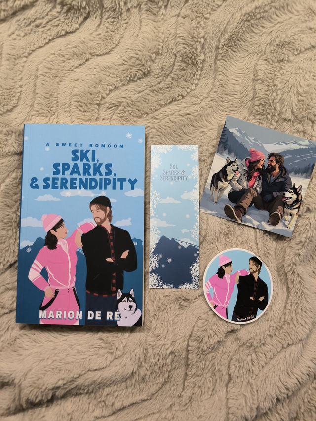 Ski, Sparks &amp; Serendipity - Signed book + Swag pack