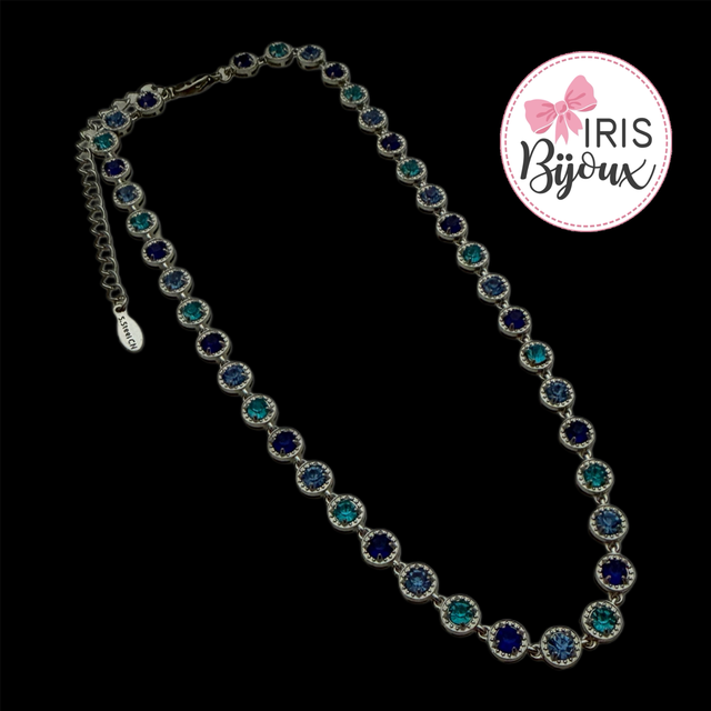 Collana Shine Blu