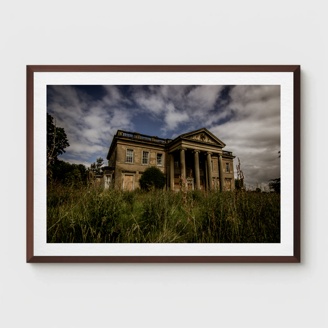Abandoned Brogytyn Hall Photograph