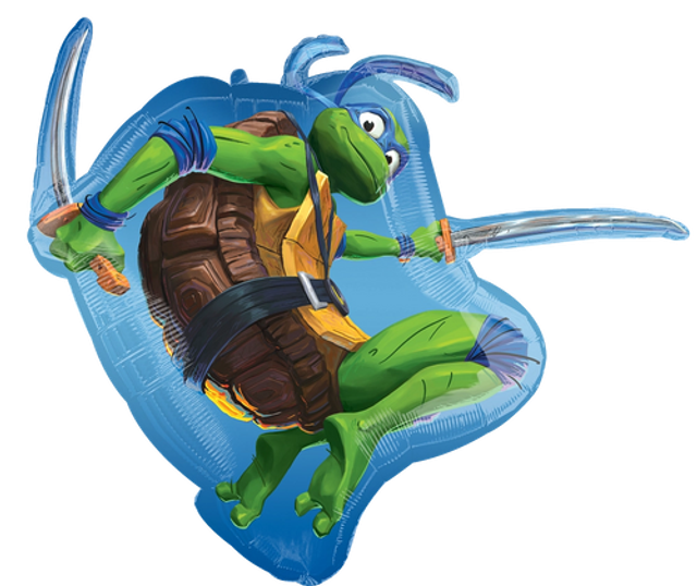 32" SUPER SHAPE TEENAGE MUTANT NINJA TURTLES FOIL