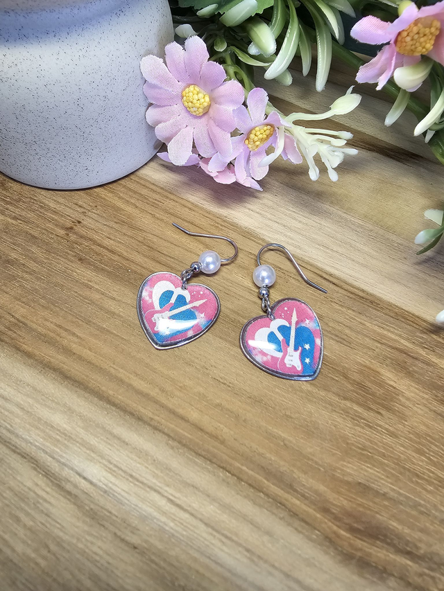 "American Dream" Coeur guitare