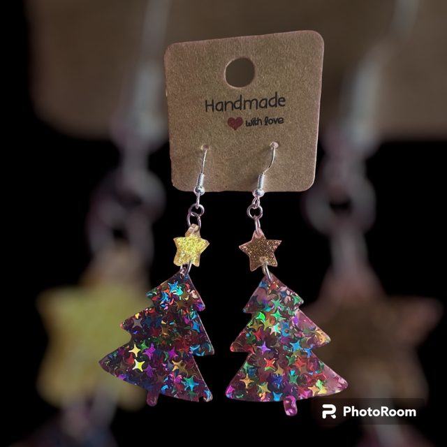 Christmas Tree Earrings