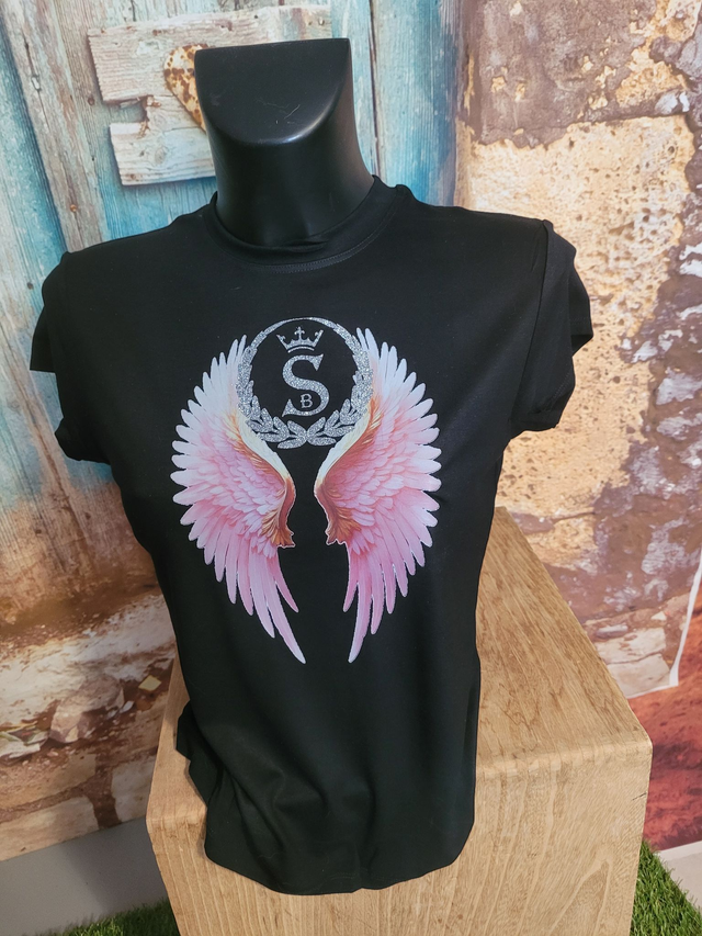 T-Shirt Noir Femme (A38)