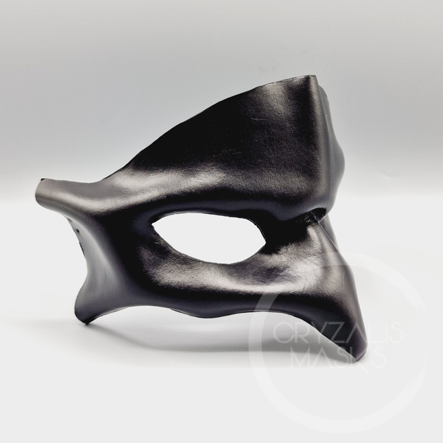 Leather Crow Mask