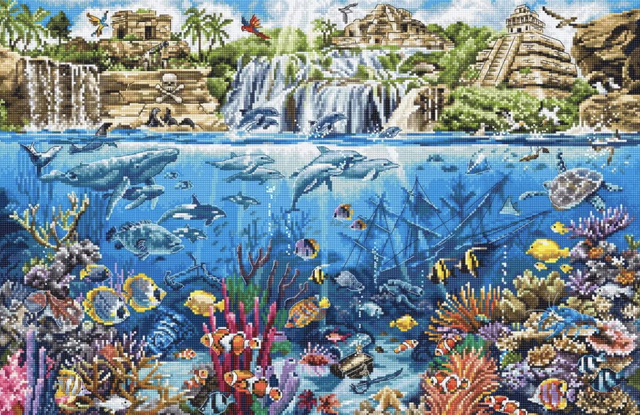 Pirate Island by Letitstitch 