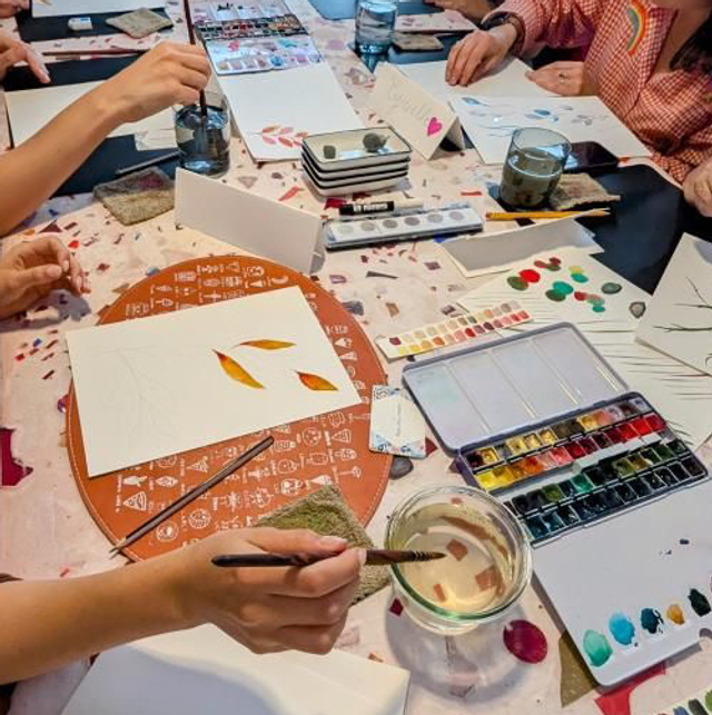 MAR 16 Décembre 19H-21H • Atelier aquarelle 