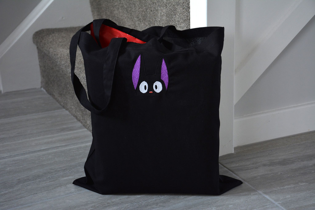 Cute Black Cat Peek-a-boo