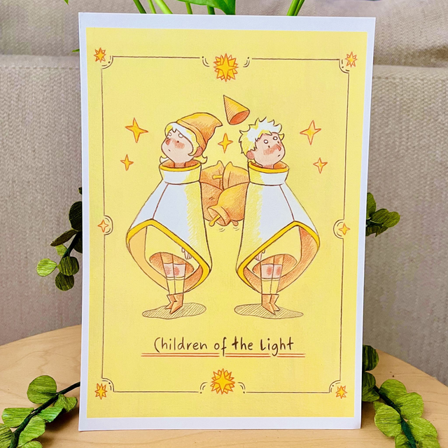 Print "Children of the Light"