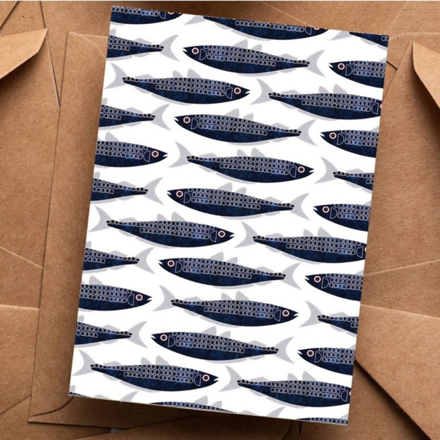 Fish Pattern Card