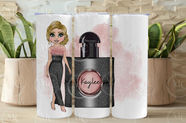 Black inspired 20oz tumbler