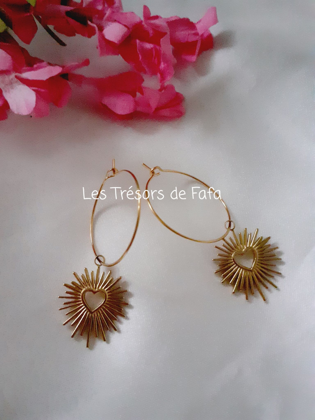 Boucles d'oreilles ANDREA