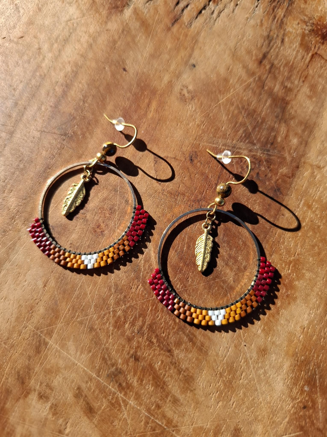 Boucles d'oreilles "Sirocco"