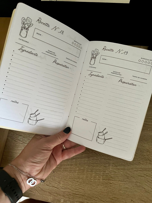 Carnet de recettes 