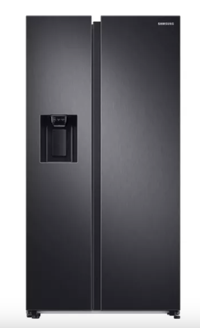 SAMSUNG 8 Series SpaceMax RS68A884CB1/EU American-Style Smart Fridge Freezer - Black Stainless Steel