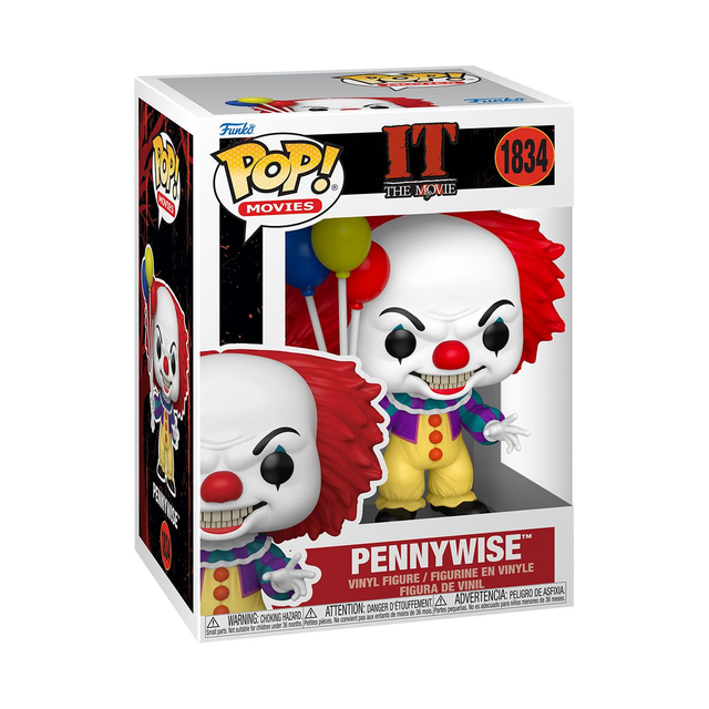 Funko Pop! Movies: IT: The Movie - Pennywise (1990)