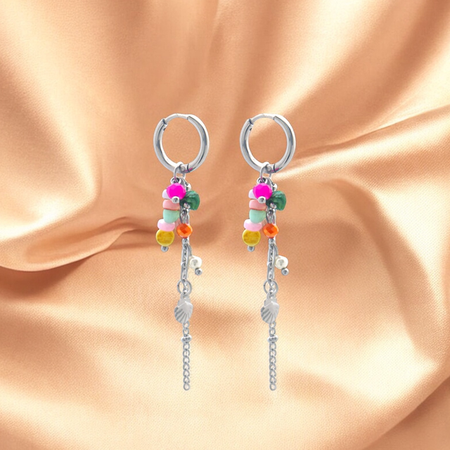 Boucles d’oreilles Vita Argentées  