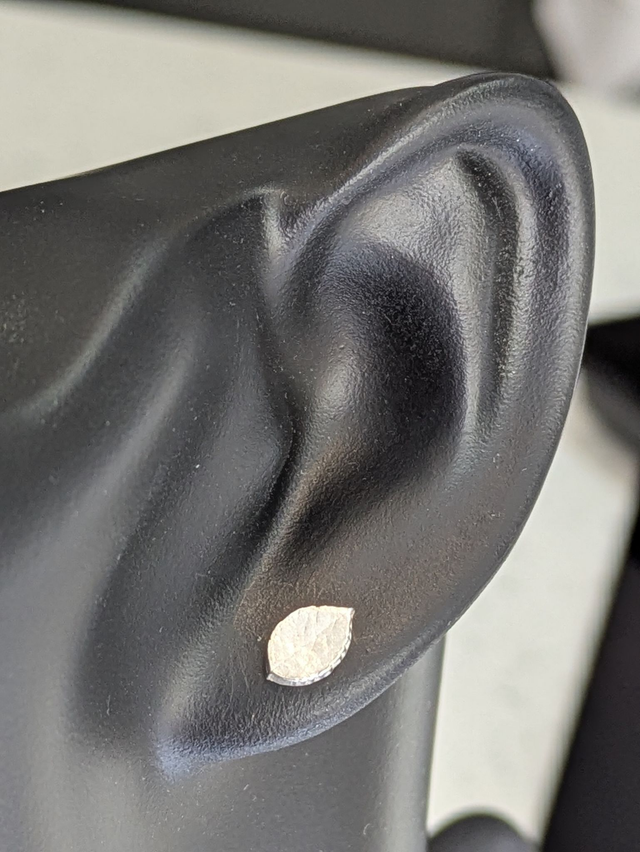 Small Autumn Leaf Earrings