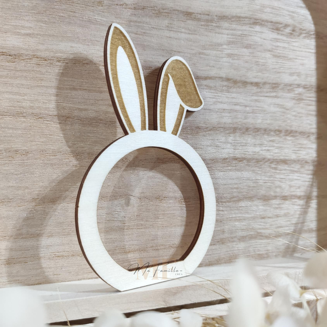 Rond de serviette - LAPIN 