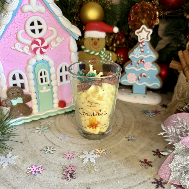 Bougie Feu de bois XS