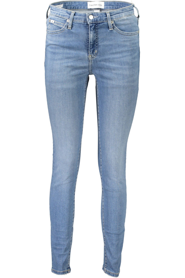 CALVIN KLEIN JEANS DENIM DONNA AZZURRO