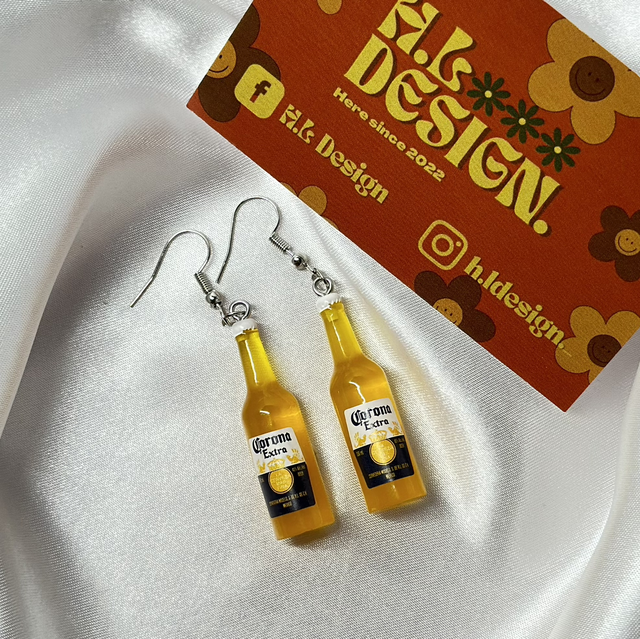 Corona Bottle Earrings