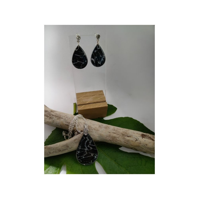 Collection les marbrés noirs goutte 