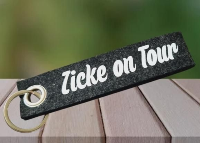 Schlüsselanhänger - Zicke on Tour
