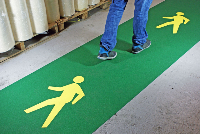 MySafe Direction Antirutschbelag für Gehflächen, selbstklebend 