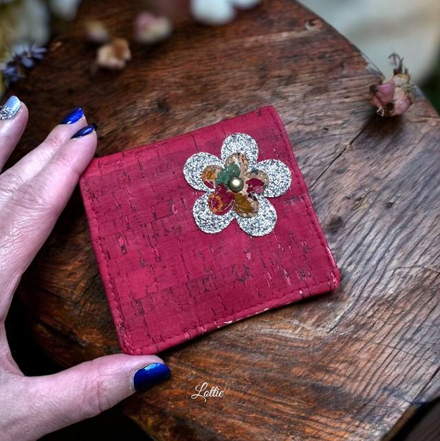 Étui Porte-carte rouge 