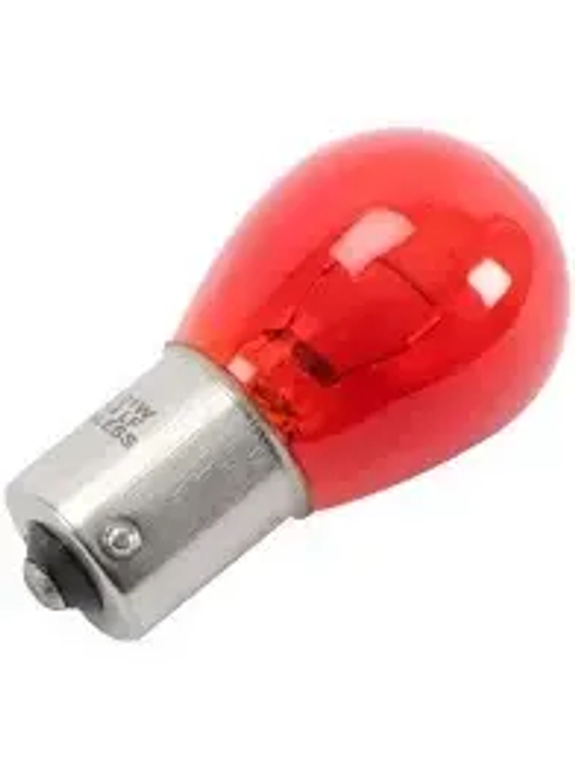 Ampoule 12v 21w Rouge BA15S