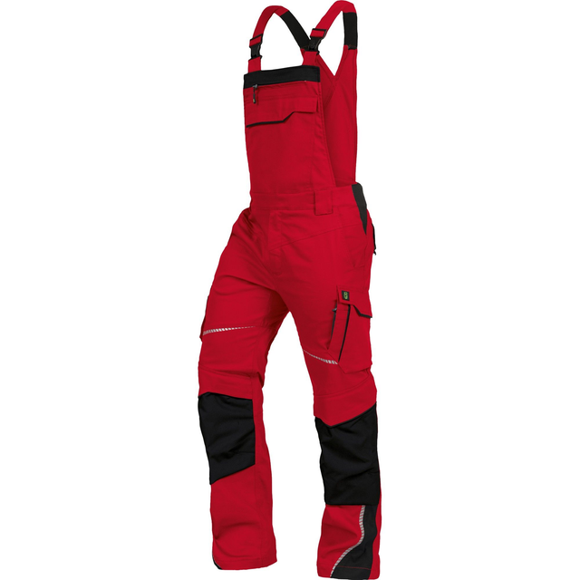 Leibwächter Flex Line Latzhose- rot 