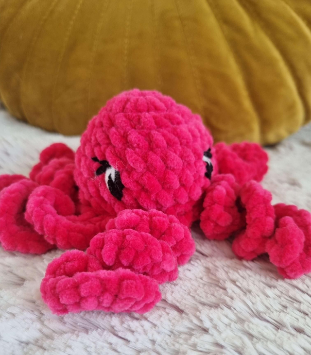 Doudou pieuvre 