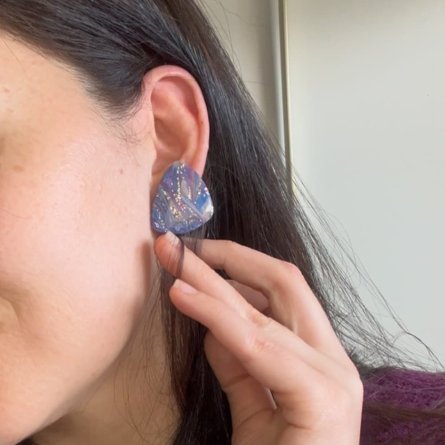 Boucles d’oreilles Galaxie Pastel