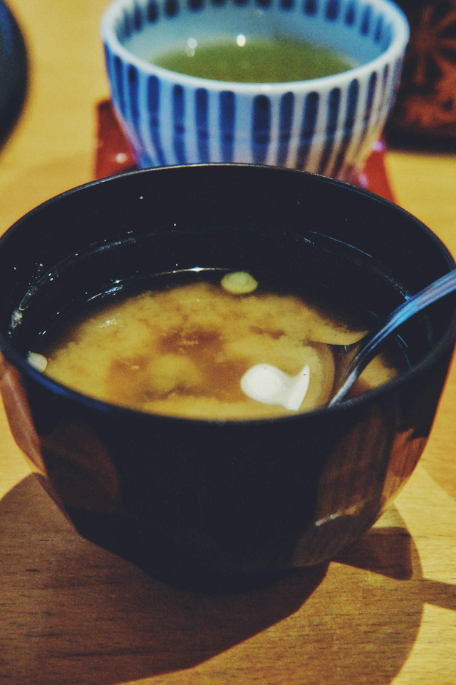soupe miso ( vegan)