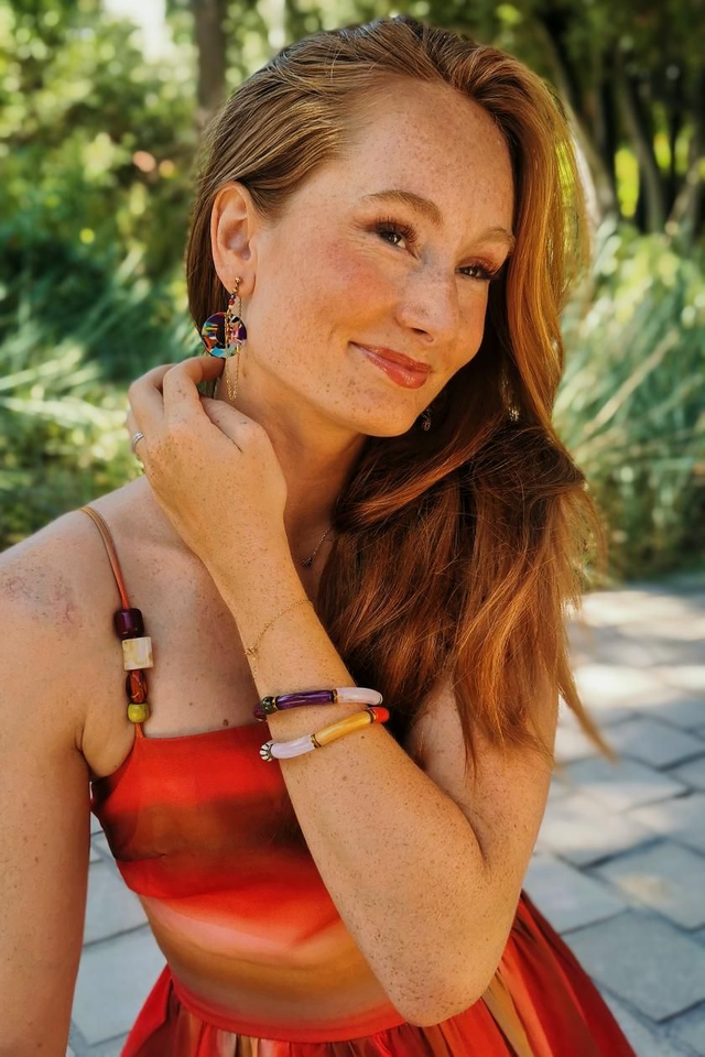 Boucles d'oreilles Originales Multicolores