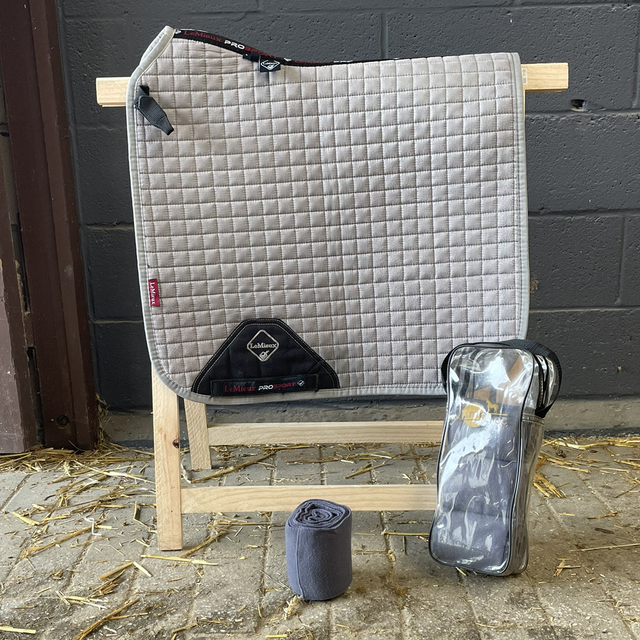 Tapis dressage Lemieux gris 