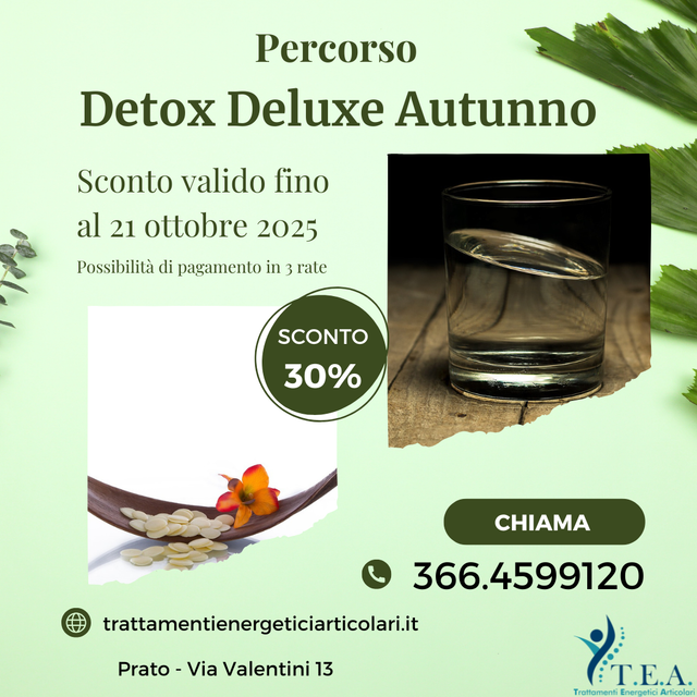 💥Percorso Detox Deluxe Autunno  - 30%💥 