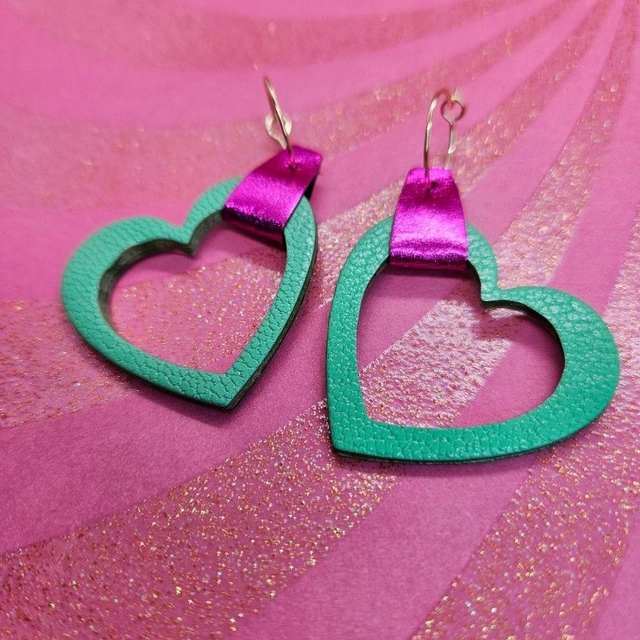 BO en cuir &quot;Flash dance&quot; 