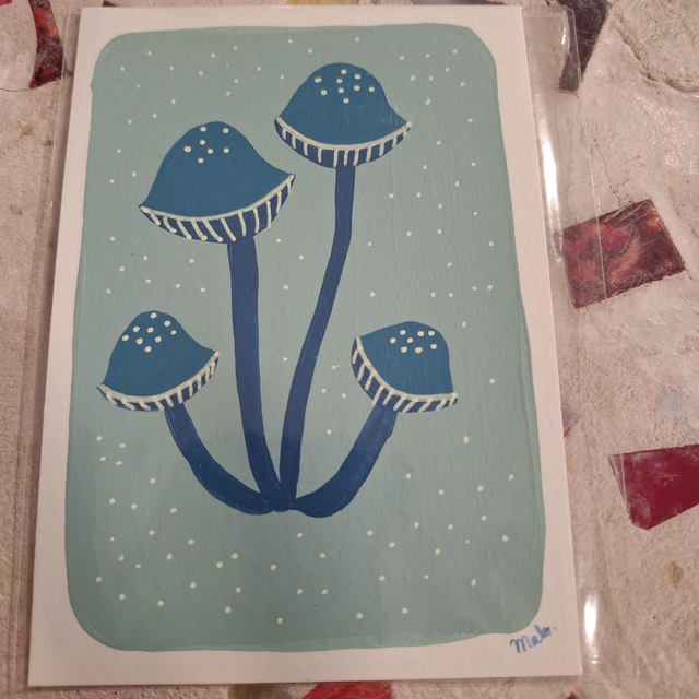 Mal35 A6 originale Champignons